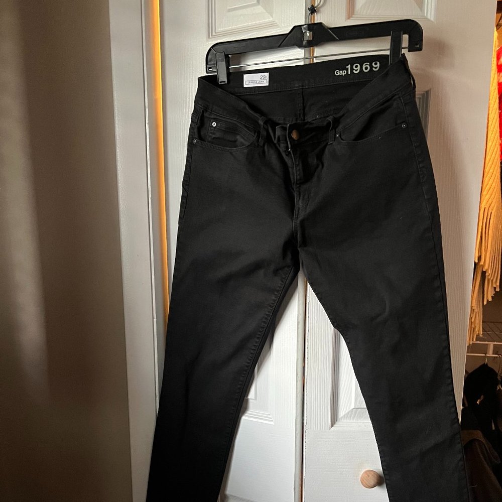 Gap Black Legging Jean